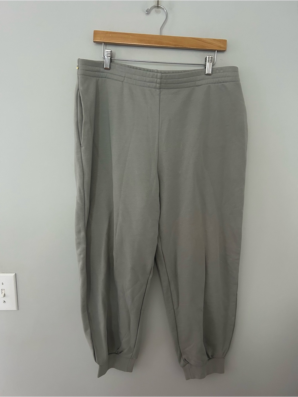 Cuyana Pima Cotton Joggers Grey Size XL